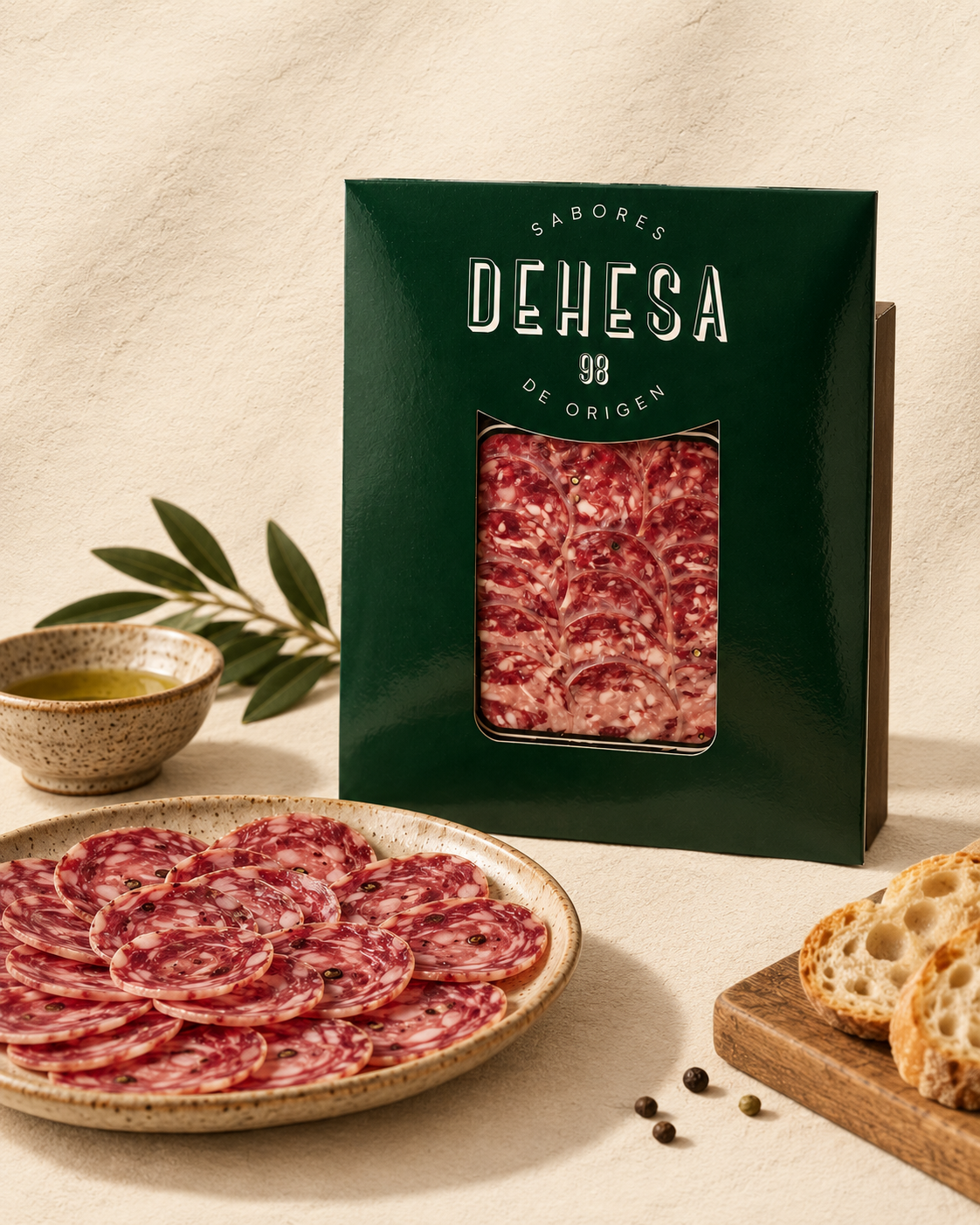 Salchichón ibérico 50% 100 gr