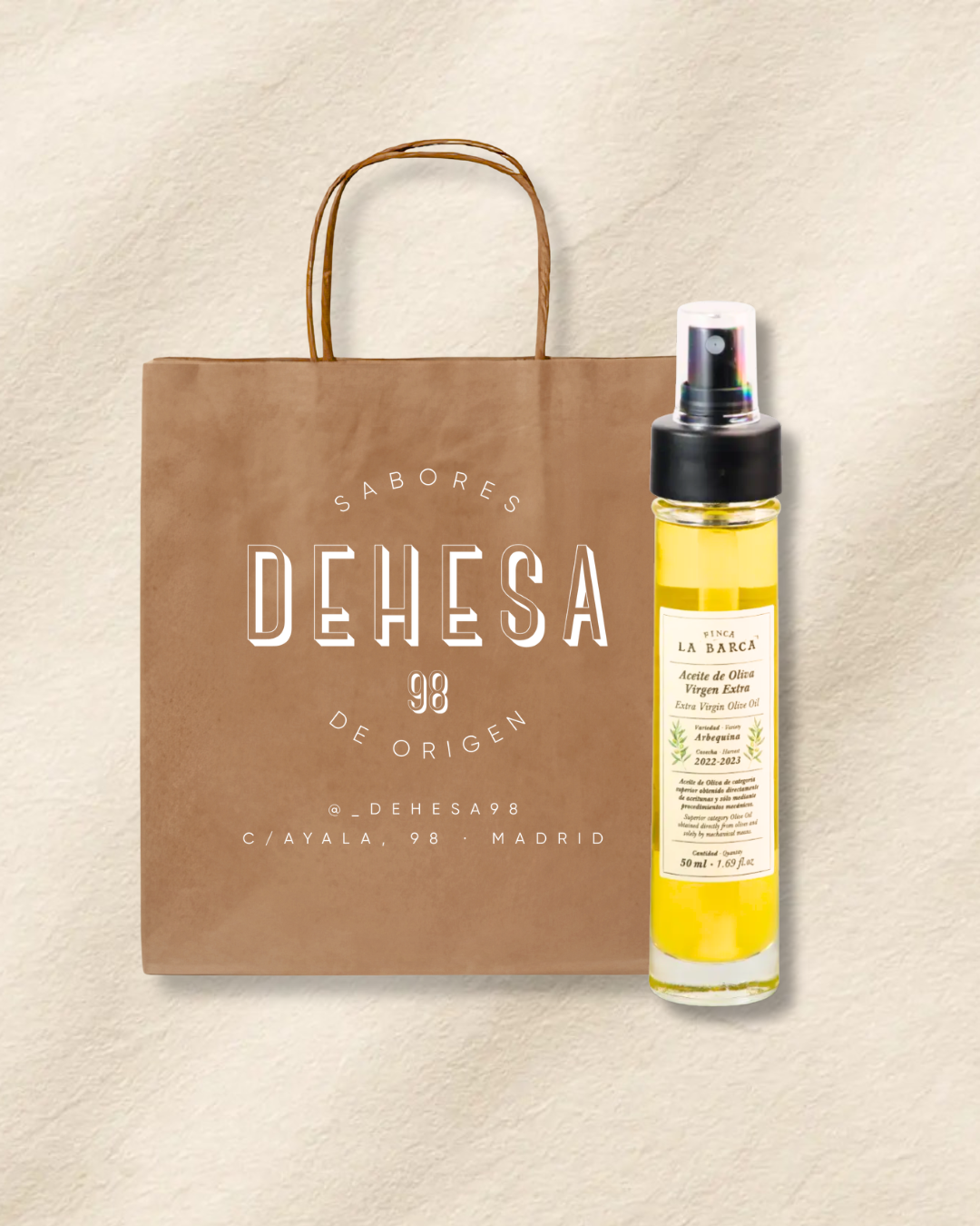 Aceite arbequina FLB 50ml spray