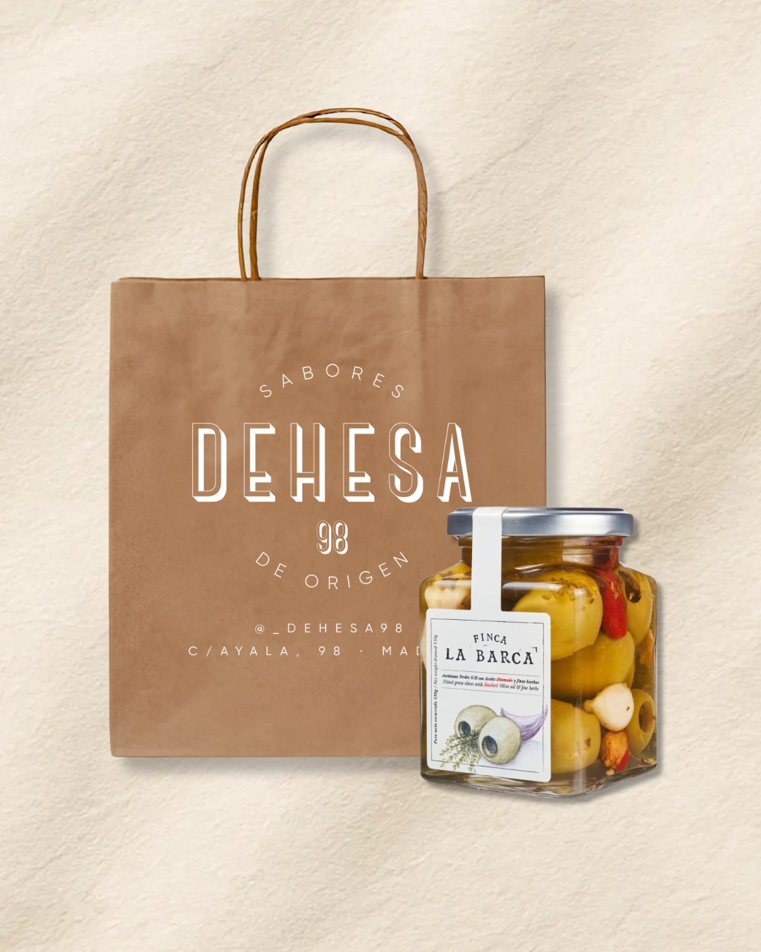 Aceituna gordal deshuesada finas hierbas