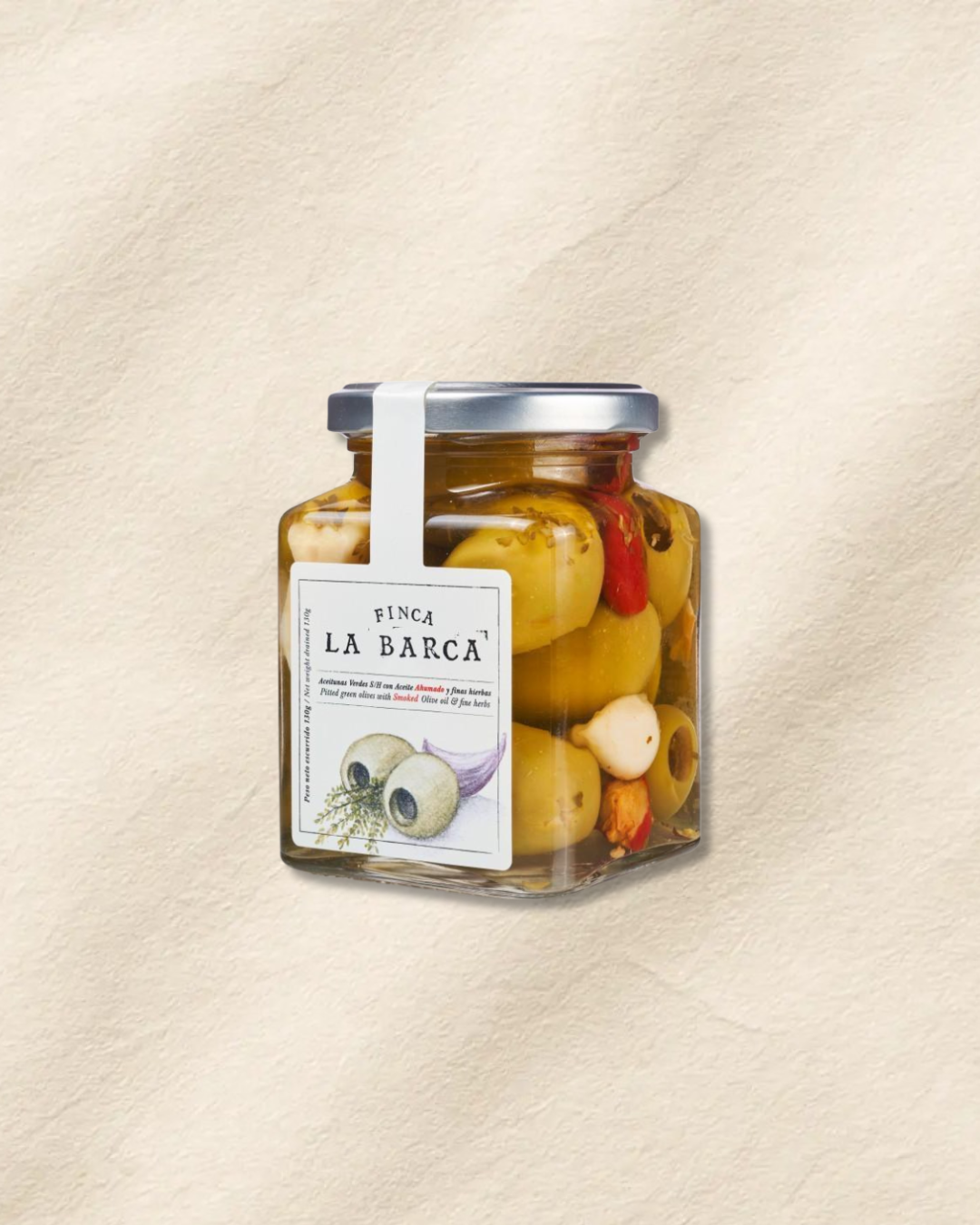 Aceituna gordal deshuesada finas hierbas