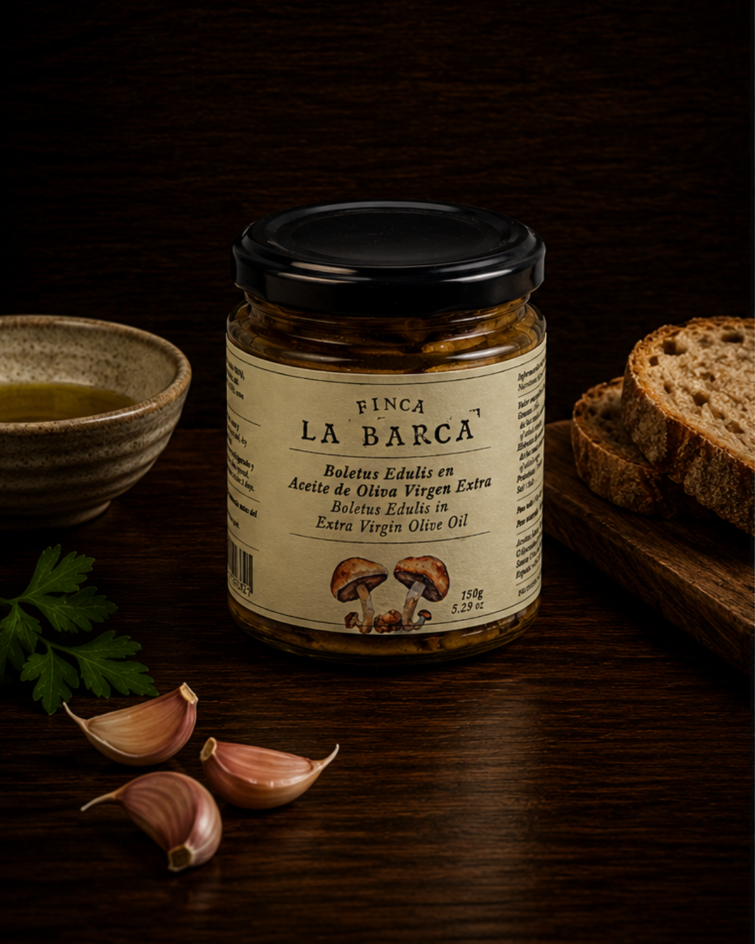 Boletus edulis en AOVE 150g