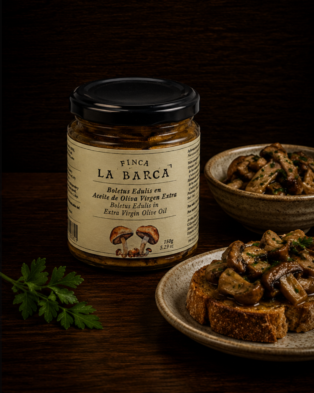 Boletus edulis en AOVE 150g