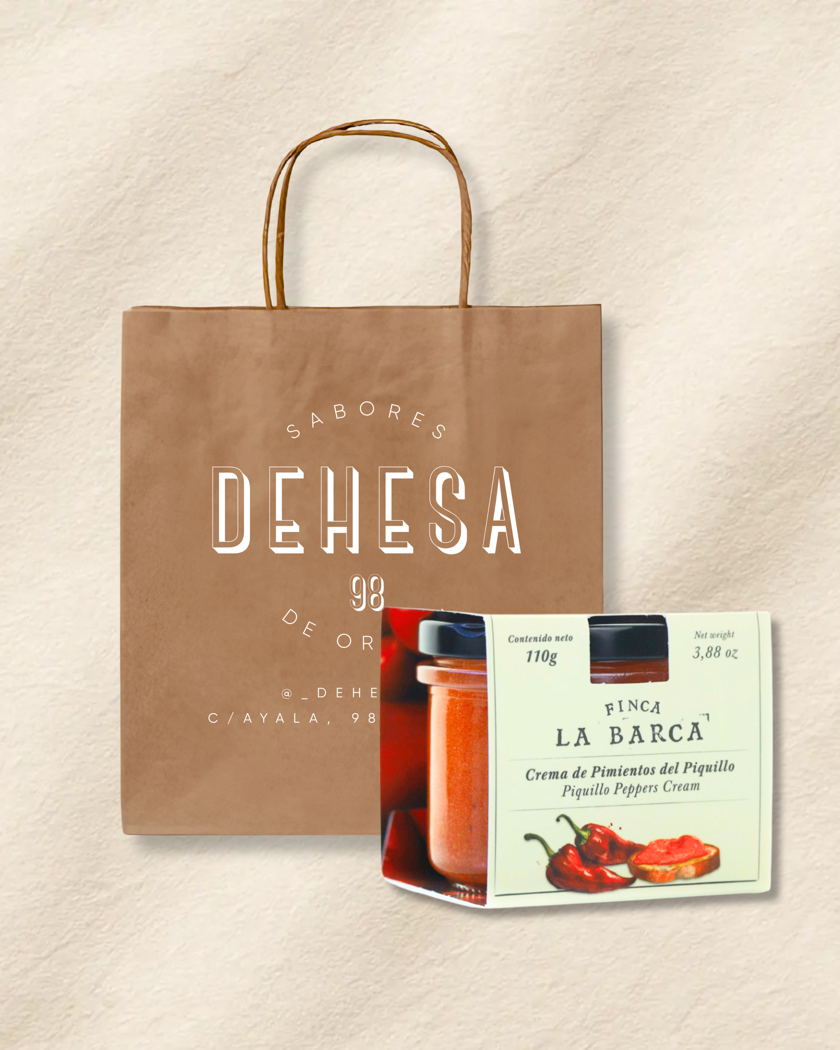 Crema de pimientos del piquillo 110g