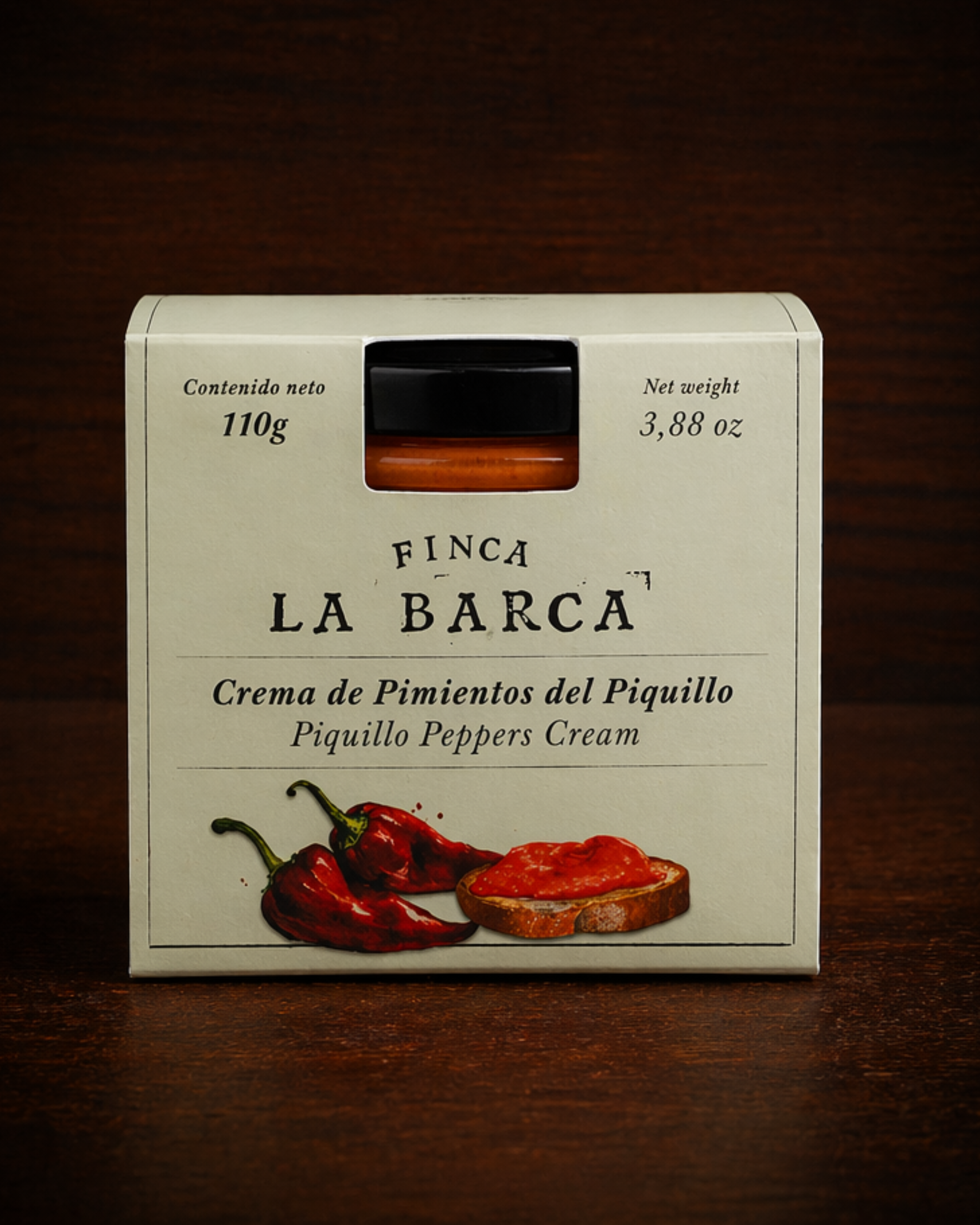 Crema de pimientos del piquillo 110g
