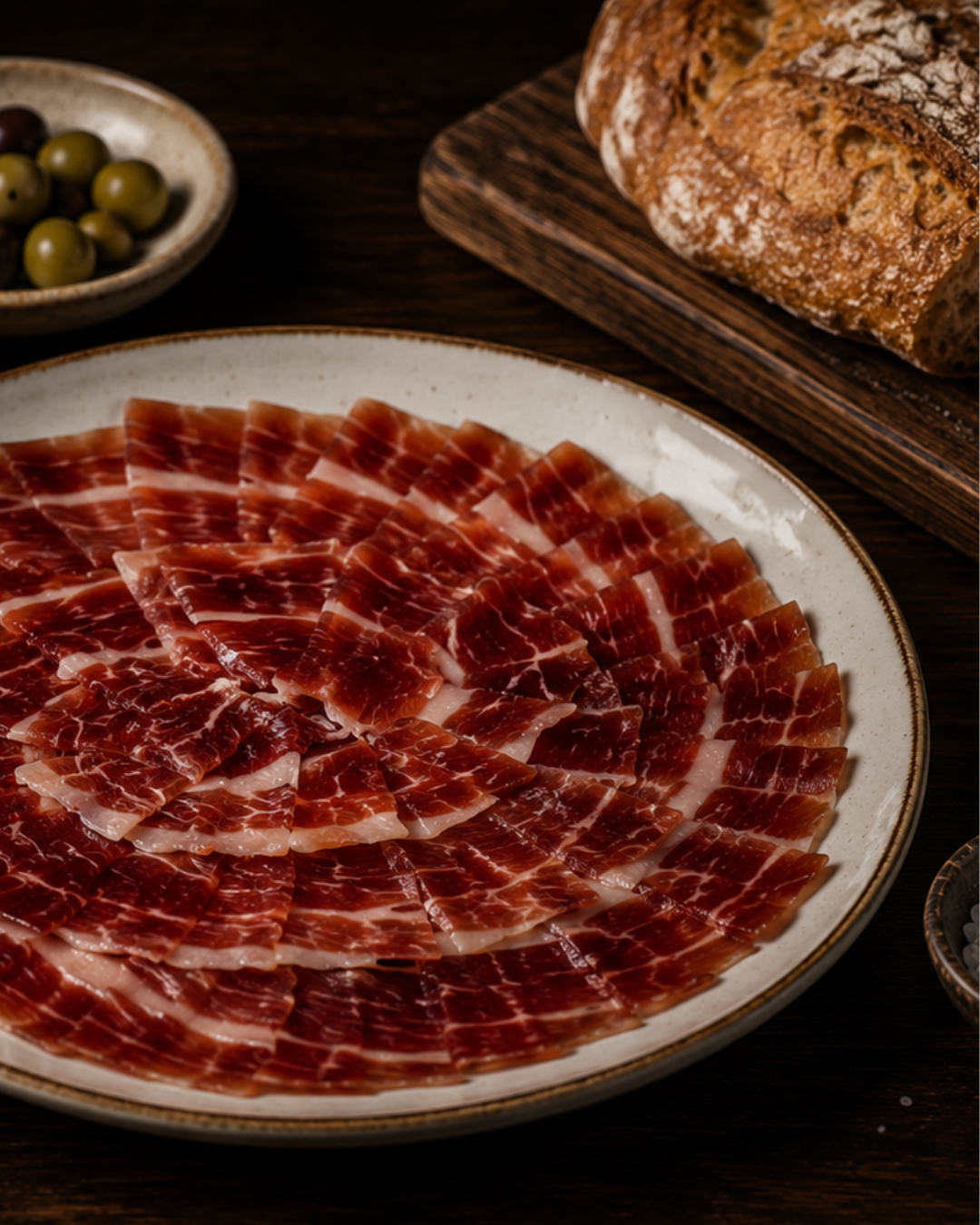 Jamón bellota ibérico 100% x 100 gr