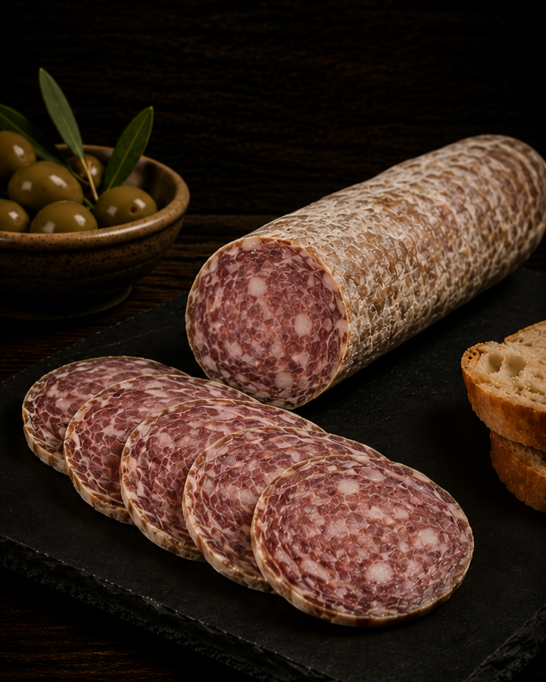 Longaniza ibérica blanca 50%