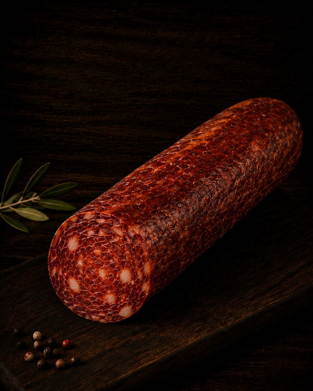 Longaniza ibérica roja 50%