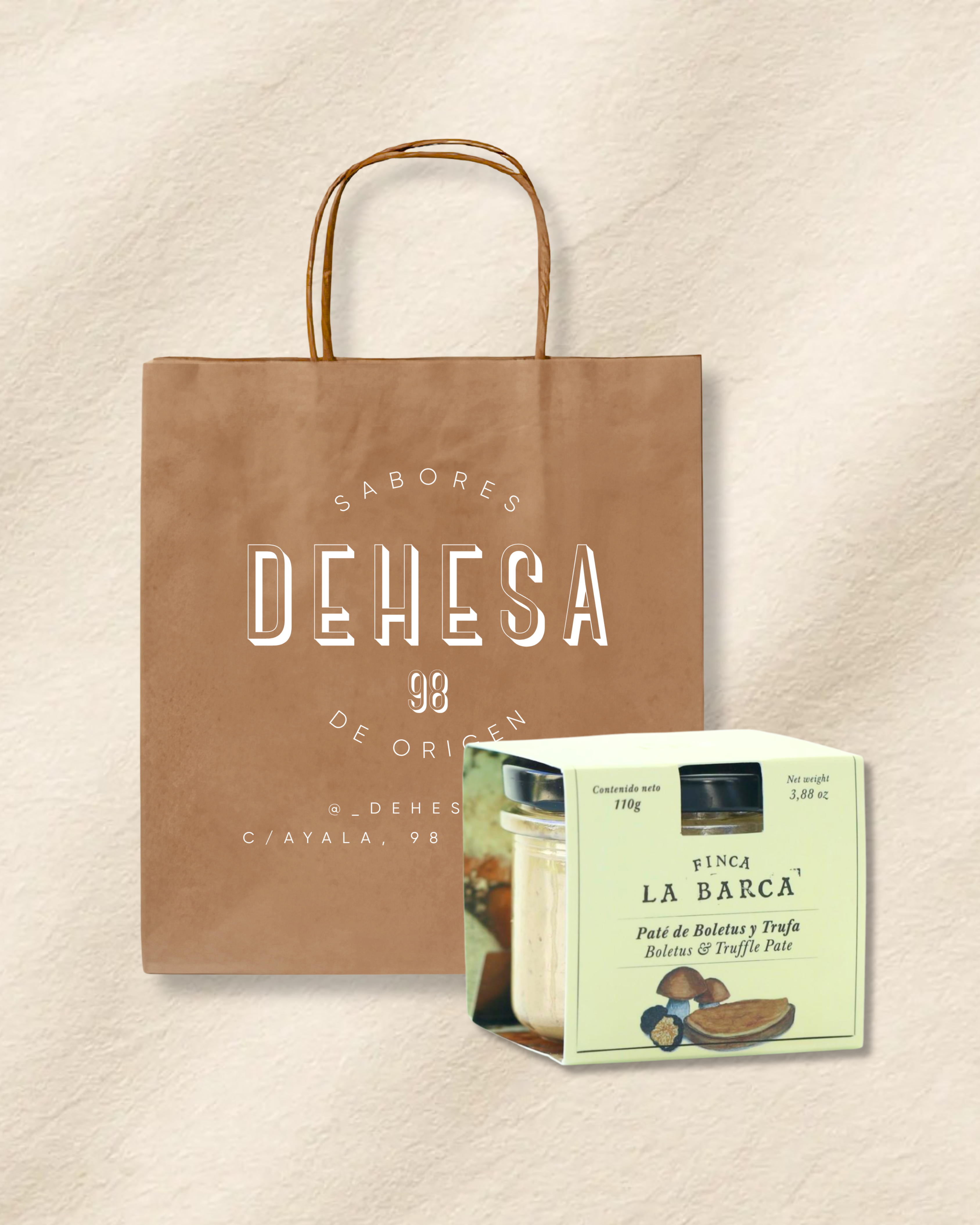 Paté de boletus y trufa