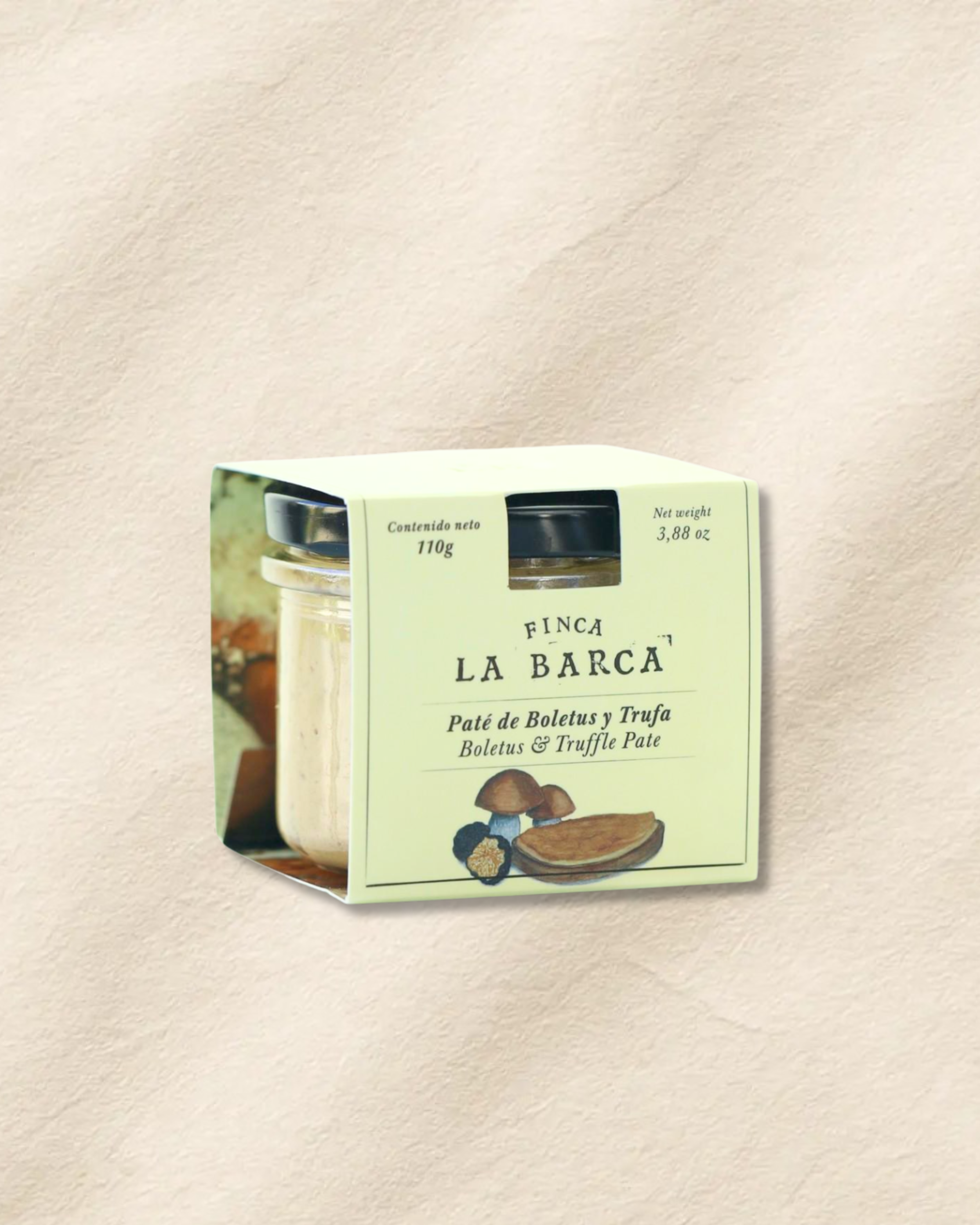 Paté de boletus y trufa