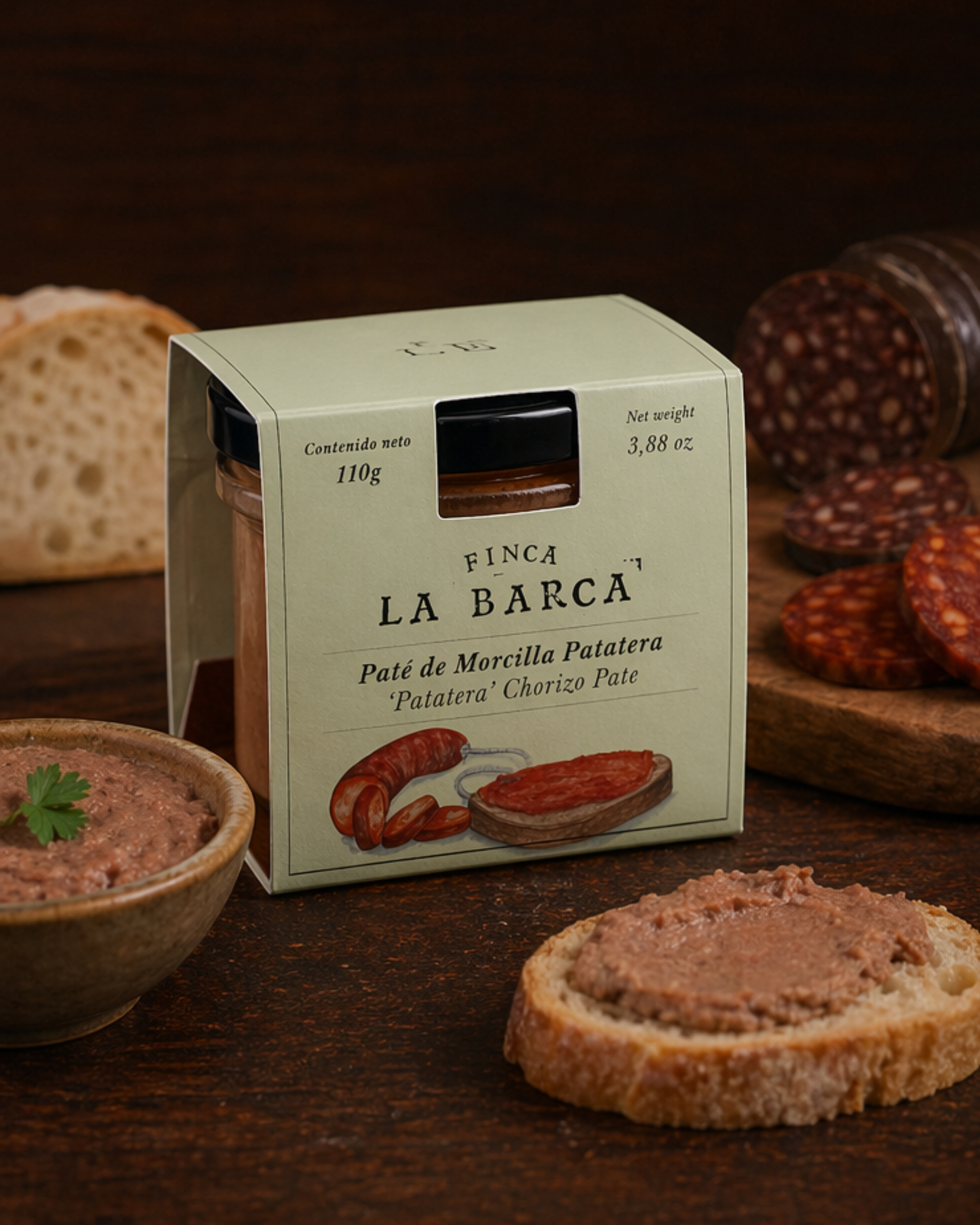 Paté de morcilla patatera