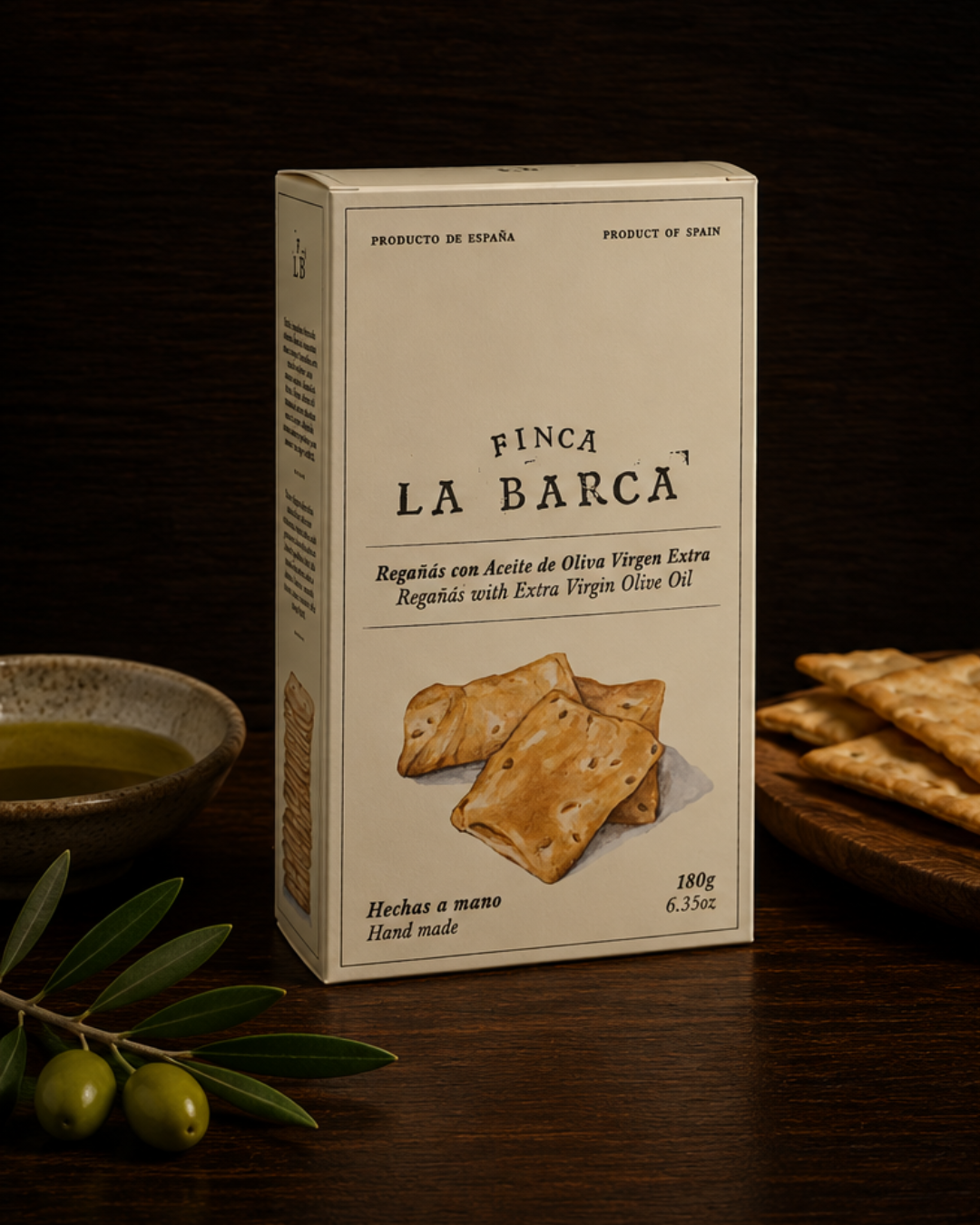 Regañás con aceite 180g