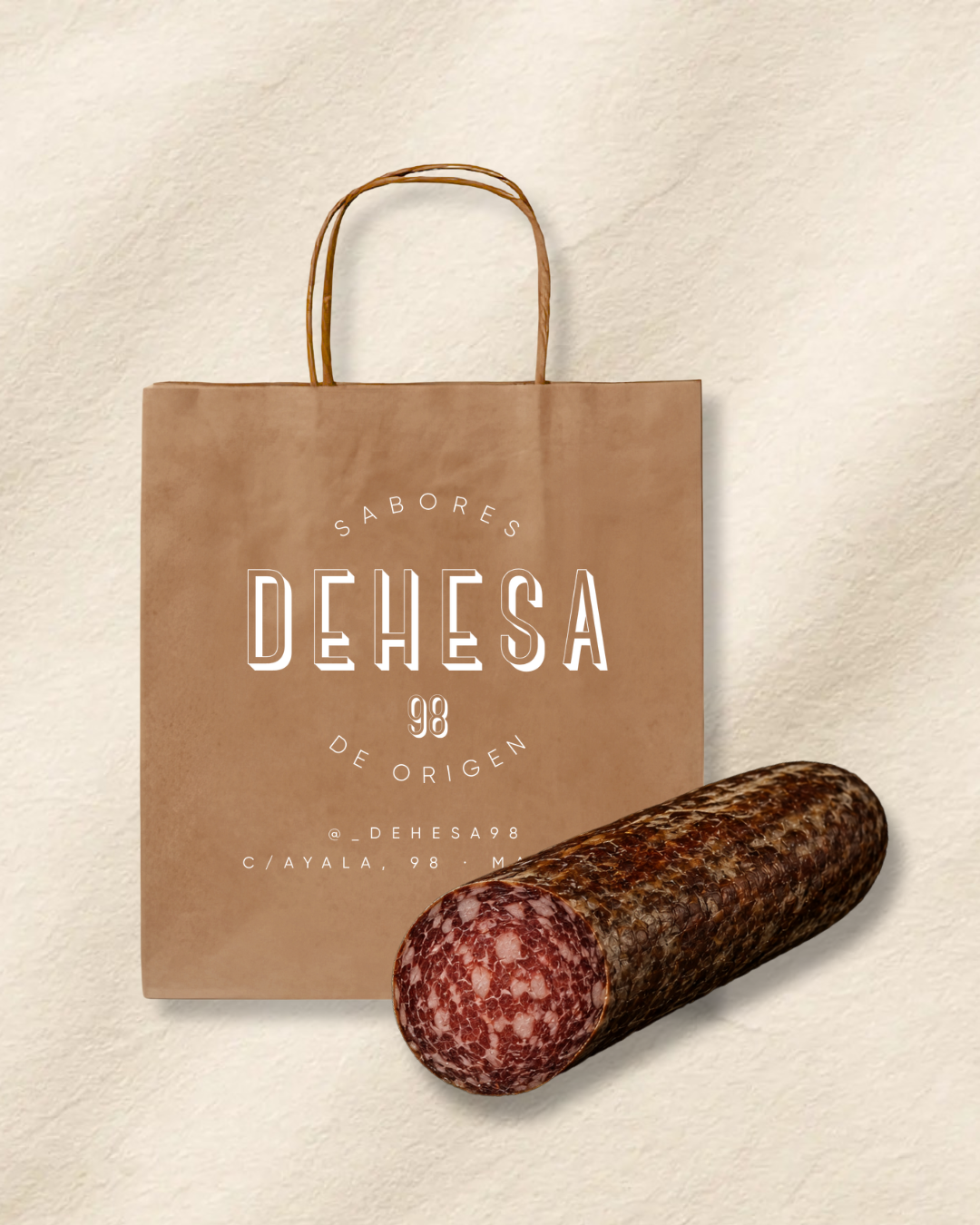Salchichón ibérico 50%