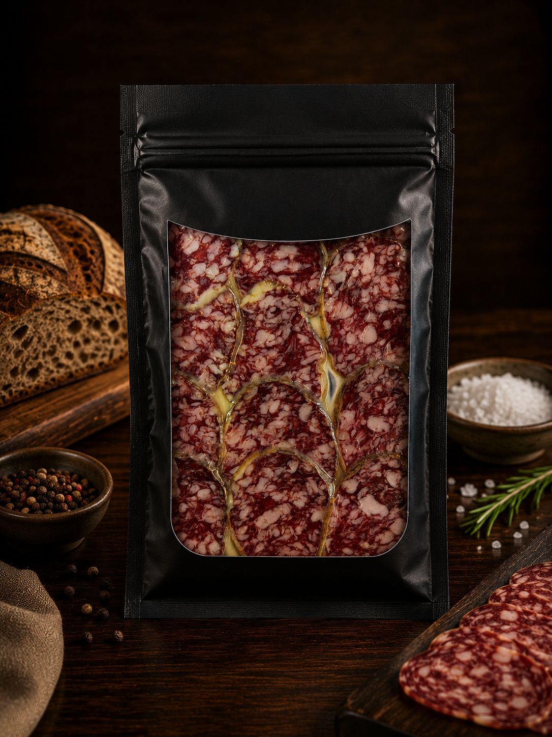 Salchichón ibérico 50% 100 gr