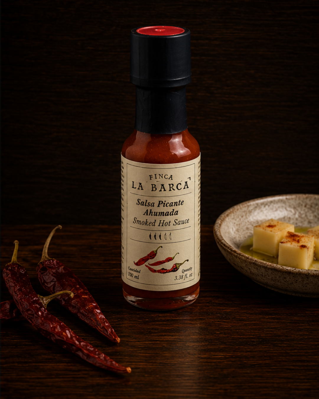 Salsa picante ahumada 100ml